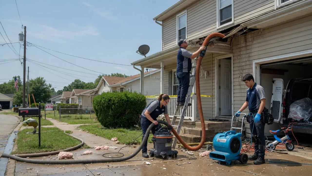 Water Damage Restoration in Tolono, IL near me